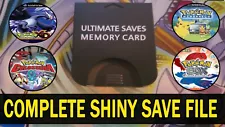 Pokemon Box Ruby & Sapphire Gamecube Unlocked Memory Card!