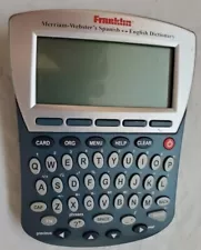 Franklin DBE-1470U Electronic Meriam Webster's Spanish - English Dictionary