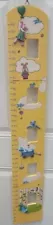 Wooden Growth Chart For Wall Kids Babies Height Measure With Picture Frames