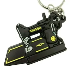 Singer Featherweight 221 Sewing Machine Keychain