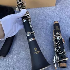 Hot Sale Clarinet Bakelite 255 B Flat 17 Key Clarinet Professional Instrument -