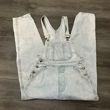 Vintage London London Denim Overalls Sun Faded Worn Size Small 80s 90s VTG Wow