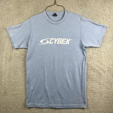 Cybex Fitness Equipment T Shirt Blue Size Small Unisex