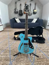 Duesenberg Caribou 6-String Chambered Electric Guitar 2020s - Narvik Blue