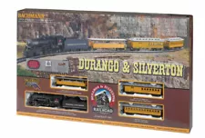 Bachmann 00710 HO Scale Durango and Silverton Ready To Run Electric Train Set -