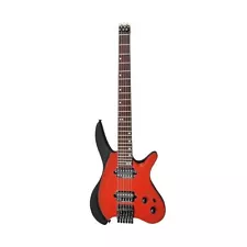 6-string IYV Headless Electric Guitars, Red and Black-Brand New-Rare