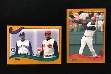 Ken Griffey Junior 2002 topps t247, & 550 (2 Card Lot)