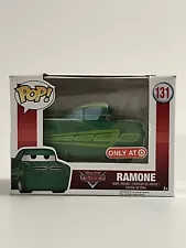 2015 Funko Pop! Disney 131 Pixar Cars Ramone Green Paint Vinyl Target Exclusive