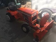 1980’s Allis Chalmers garden tractor 912 With Snow Blower