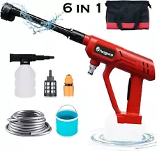 Portable Cordless Pressure Washer for Milwaukee 18V Battery Car Floor Home Fence