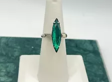 Emerald Ring Adjustable