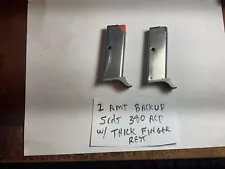 1 Amt Backup 380 5 round factory Magazine thick finger rest