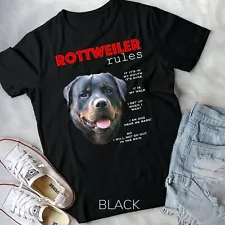 Funny rules for the owner of a Rottweiler T-Shirt Unisex T-shirt