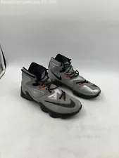 Nike LeBron Men's 13 'Lava' Sneakers Grey 807219-003 - Size 10.5