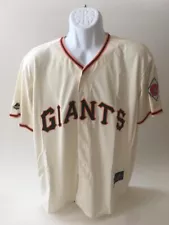 Willie Mays New York Giants # 24 1951 MLB Jersey - Size Extra Large