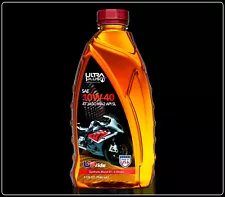 Ultra1Plus SAE 10W40 Synthetic Blend 4T Motorcycle Oil API SL 4-Stroke (Quart)