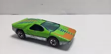 Vintage 1969 Hot Wheels Redline Green Alfa Romeo Carabo