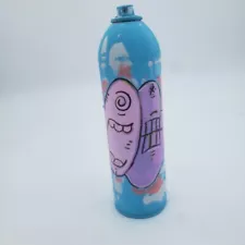 Graffiti Art original Throw Up Spray Paint Can by Nyc street artist PUKE.