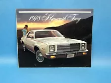 1978 PLYMOUTH FURY, FURY SPORT, SALON & WAGONS BROCHURE, SALES CATALOG MOPAR