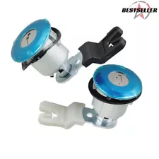 Sale 2Pcs Door Lock Cylinder w/Keys for Ford F-150 1997-2004 F-250 1997-1999 (For: 2004 F-250 Super Duty)