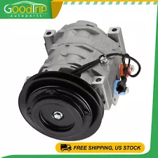 AC A/C Compressor For Hino 268 338 11-19 7.7L Isuzu NRR NQR 5.2L 2011-2020 (For: 2020 Isuzu FTR)