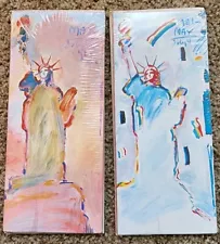 Peter Max, Statue of Liberty, 1981 Cards