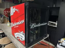 BUDWEISER Game Day Mini Refrigerator Collectible