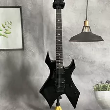 black BC Rich signature special electric guitar DOT inlays HH pickups