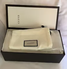 GUCCI Empty Gift Storage Shoe Box w/ Dust Bag Brand New ð¯ Authentic