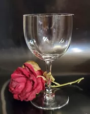 SALE! $29.99 6 3/8" Water Goblet Baccarat France Crystal Montaigne Optic Glass