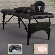 Inner Strength PRO Massage Table By Earthlite Full sized 30” x 73” table _BLACK