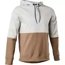 FOX SALE $99.95 (RRP$169) RANGER WINDBLOC HOODIE VINTAGE WHITE LARGE