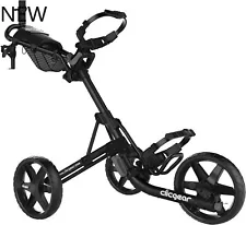 Clicgear Model 4.0 Golf Push Cart, 3-Wheel Foldable Walking Golf Cart,n