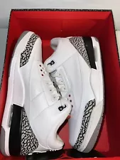 Size 13 - Jordan 3 Retro ‘88 White Cement Dunk Contest (2013)