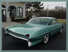 1961 Oldsmobile Super 88 coupe, Refrigerator Magnet, 42 MIL Thick