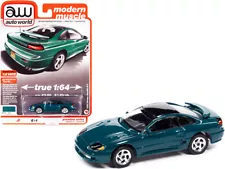 1993 Dodge Stealth R/T Peacock Green with Black Top "Modern Muscle" Limited Edit