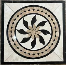 Floor Marble Medallion 32''x32''