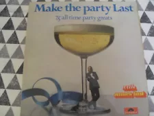 JAMES LAST MAKE THE PARTY LAST 25 ALL-TIME PARTY GREATS Vinyl Record Lp Album