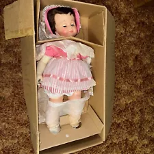 22" VINTAGE IDEAL SAUCY WALKER DOLL HARD PLASTIC ORIGINAL CLOTHES NIB!!!!