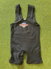 Titan Support Systems Black USA Powerlifting USAPL Powerlifting Singlet Size L