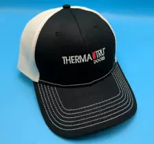 THERMA-TRU DOORS hat black white adjustable snapback cap