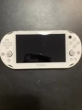 Sony Playstation PS Vita Slim 2000 Console White Tested & Working