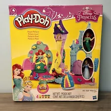 Play Doh Disney Princess Royal Palace Ariel Cinderella Dress Molds Sparkle Set