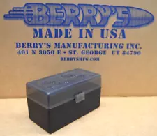 Berrys 409 Ammo Box 308,243 Win 50 Round Smoke/Black BUY 3 GET 1 FREE