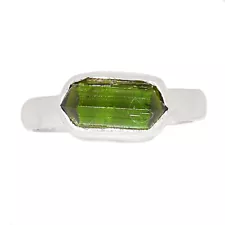 green tourmaline rings for sale