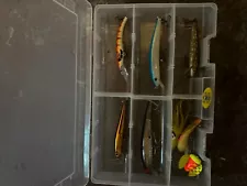 14 Lures in 3 Bass Pro Boxes plus a couple other funny things that may be lures