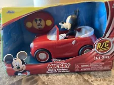 Disney Junior Mickey Mouse Clubhouse Roadster RC Car 7" New