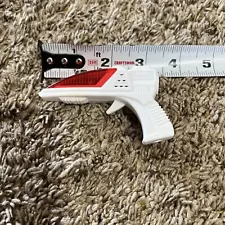 TINY LASER GUN TOY 3” Sounds & Lights ~ Red & White