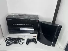 Sony PlayStation 3 PS3 CECHA01 60GB Console Backwards Compatible With Box