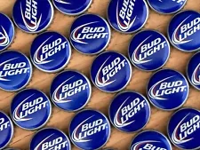 Bottle Caps - 100 Bud Light - Used BL Beer Caps - For Collecting & Crafts ...